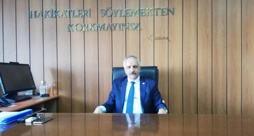 Aksaray Defterdarı  Kaya Kurşun göreve başladı