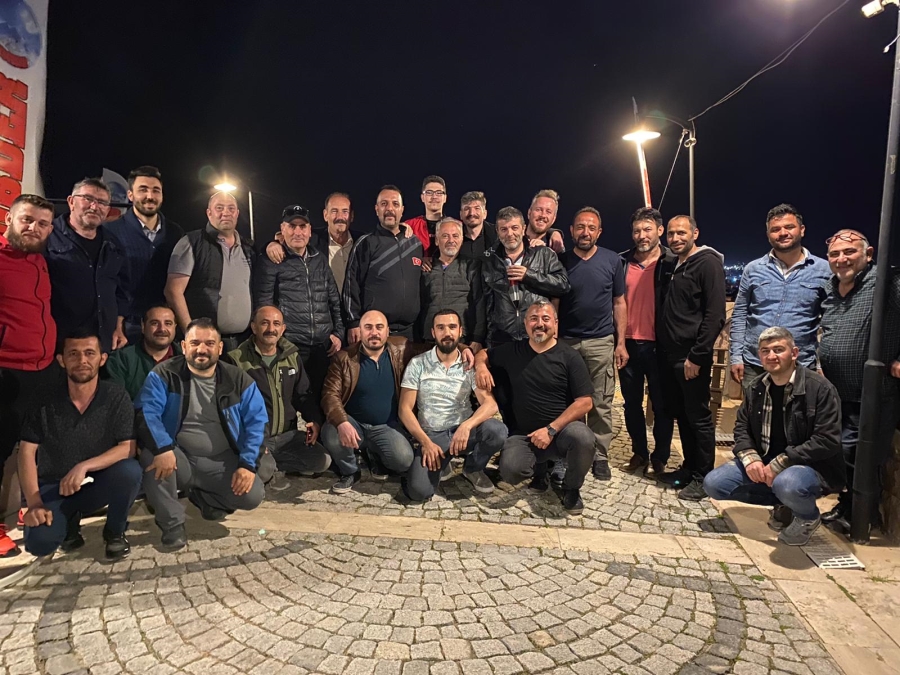 AKSOBDER üyeleri geleneksel iftar yemeğinde bir araya geldi