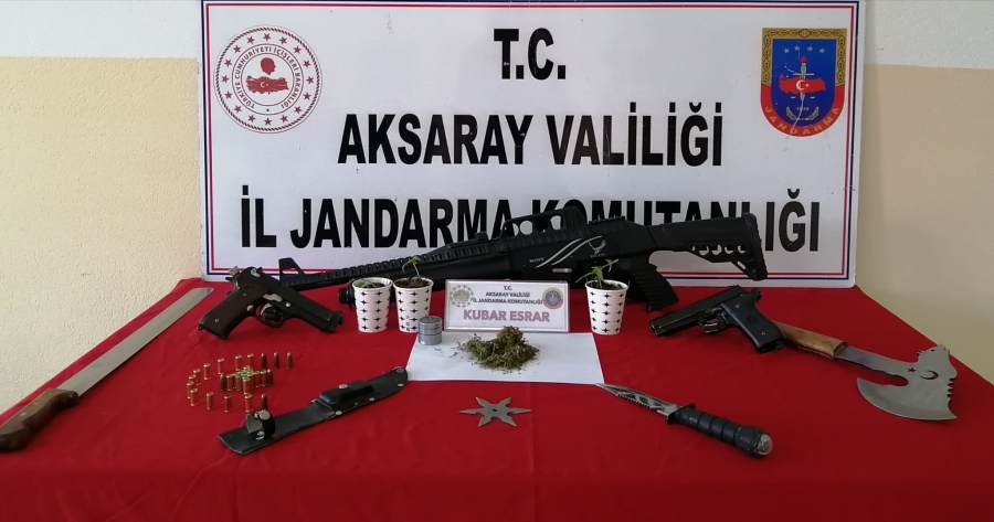Gülağaç ilçesinde uyuşturucu operasyonu
