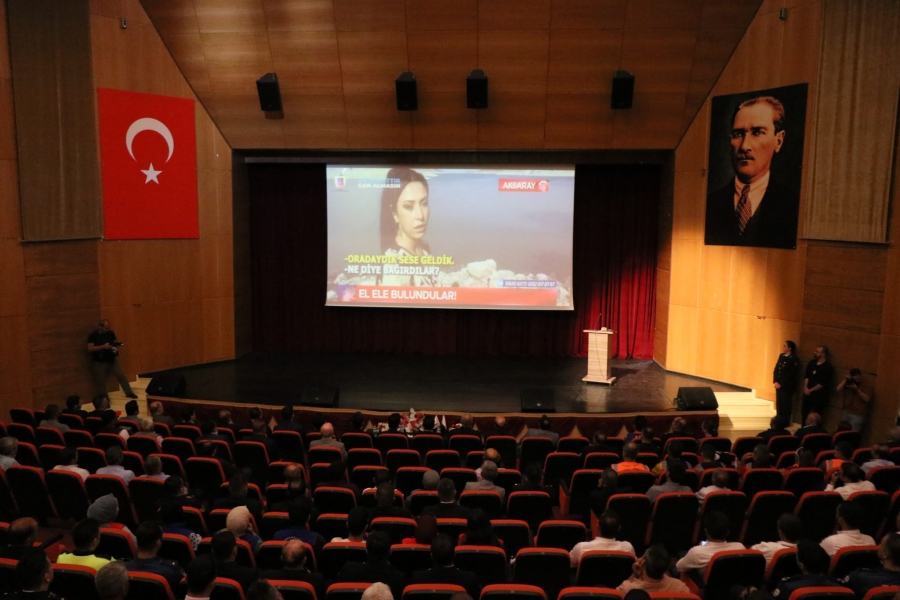 Jandarma boğulma olaylarına karşı toplantı düzenledi 