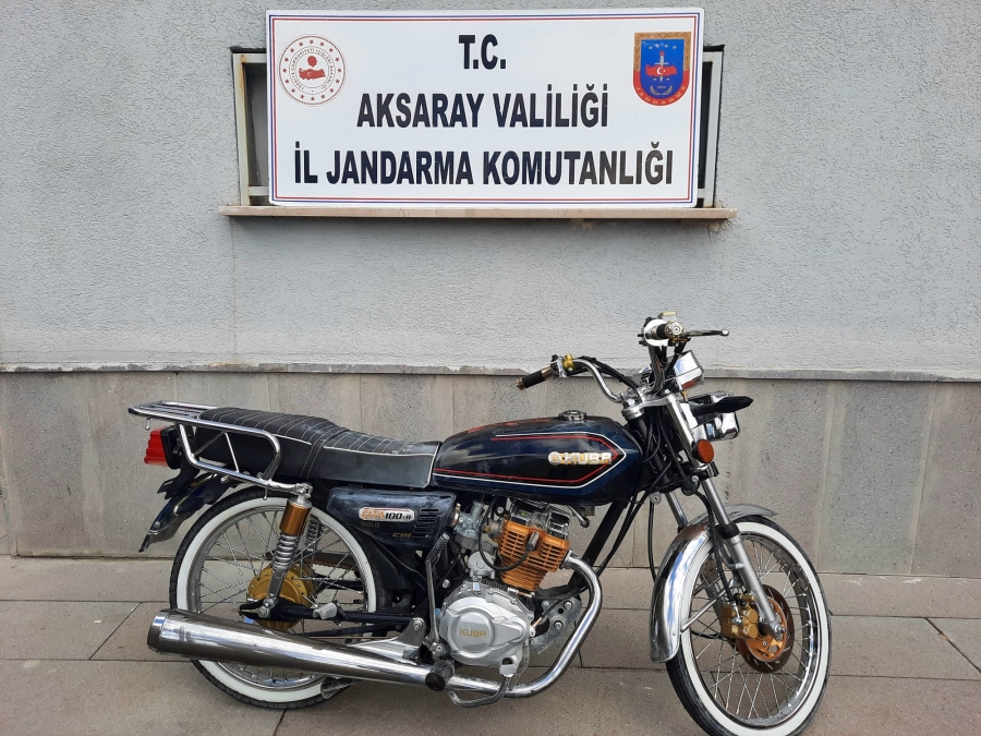 Motosiklet hırsızı tutuklandı 