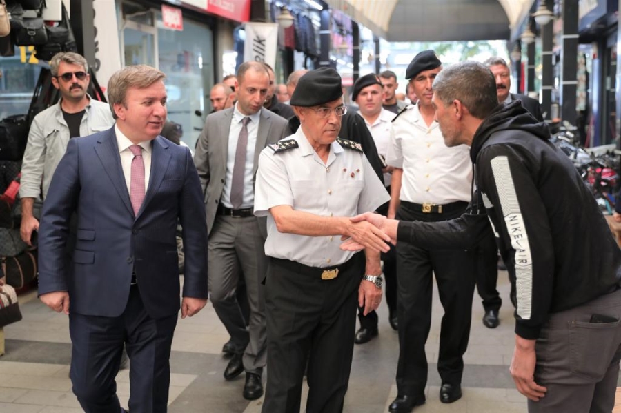 Jandarma Genel Komutanı Orgeneral Arif Çetin Aksaray’da  