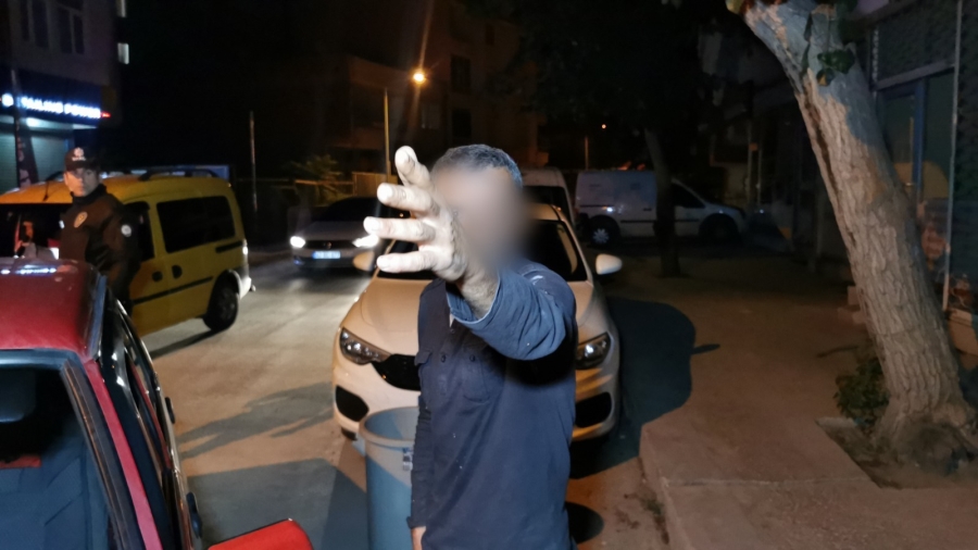 Polisin alkollü yabancı uyruklu sürücü ile imtihanı