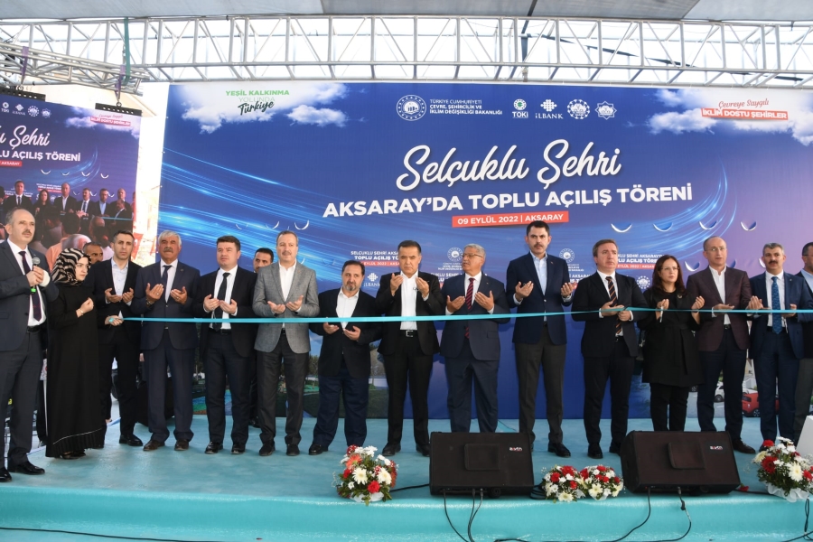 Bakan Kurum: Aksaray’ımıza da çok önemli müjdemiz var,13 Eylül’ü bekleyin