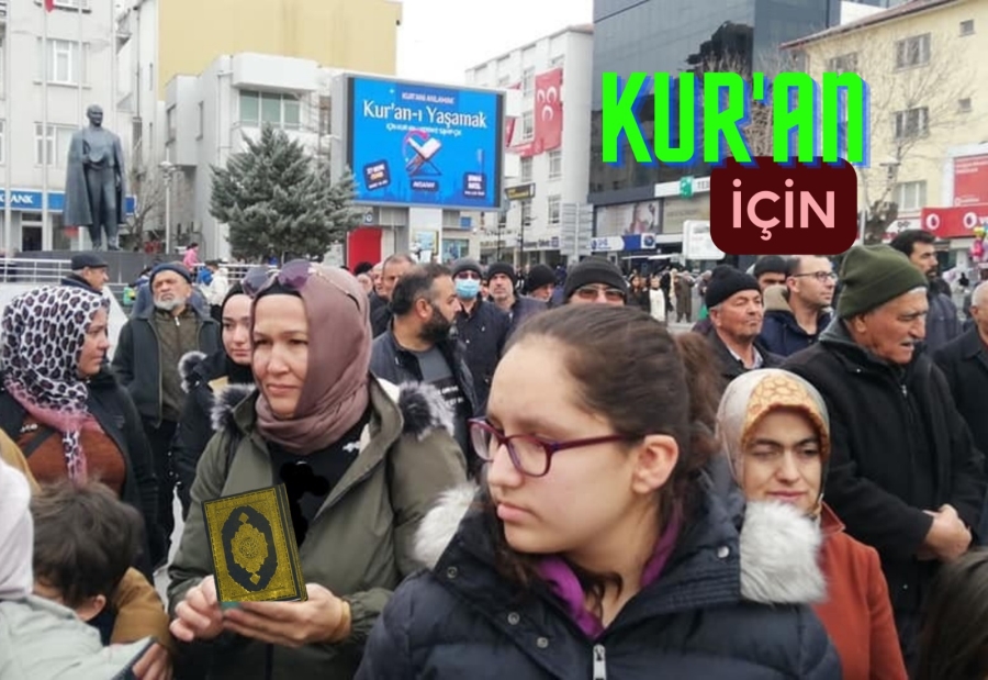 Kur’an-ı Kerim yakılmasına Aksaray