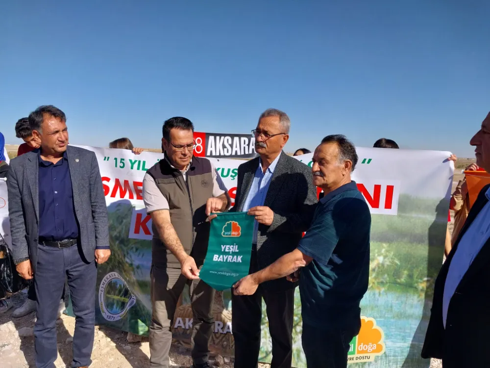 Yeşil Doğa Derneği Eşmekaya Barajına Su Döktü