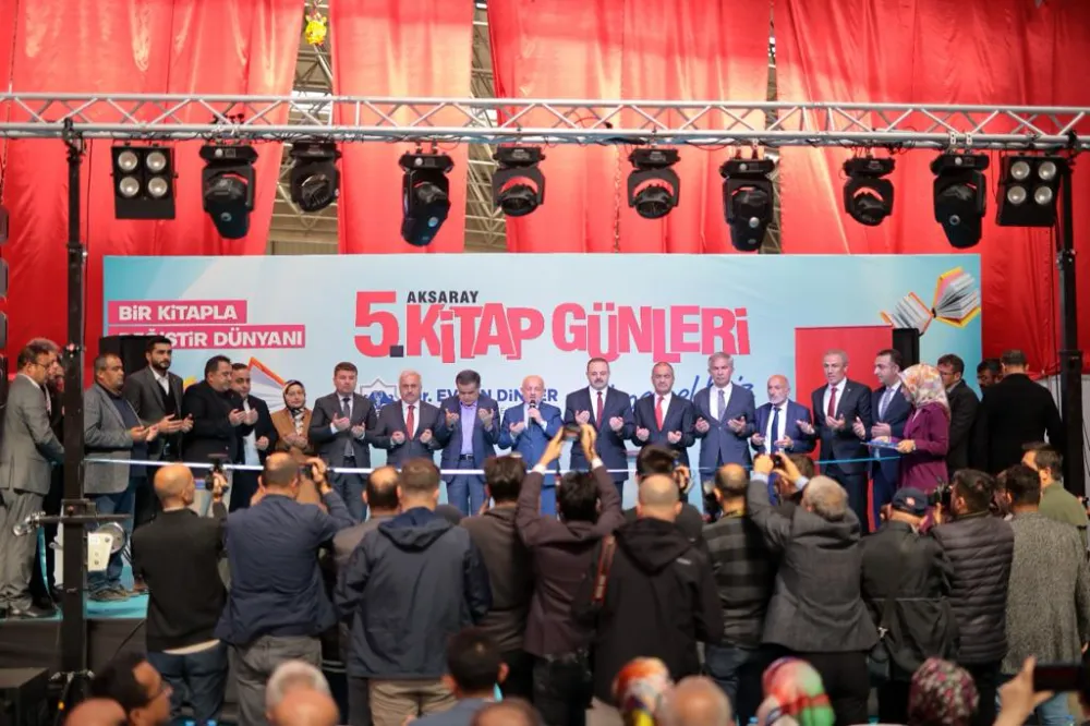 Aksaray 5.kitap günleri resmi açılış töreni gerçekleştirildi 