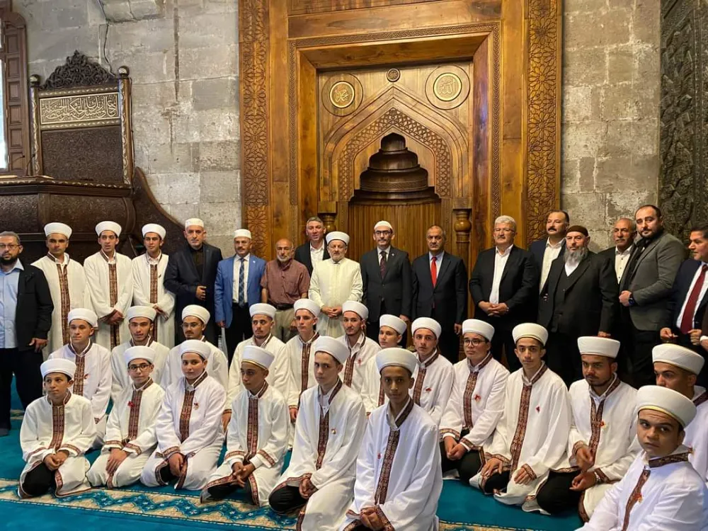Aksaray İl Müftülüğü tarafından, 22 hafıza icazet programı düzenlendi