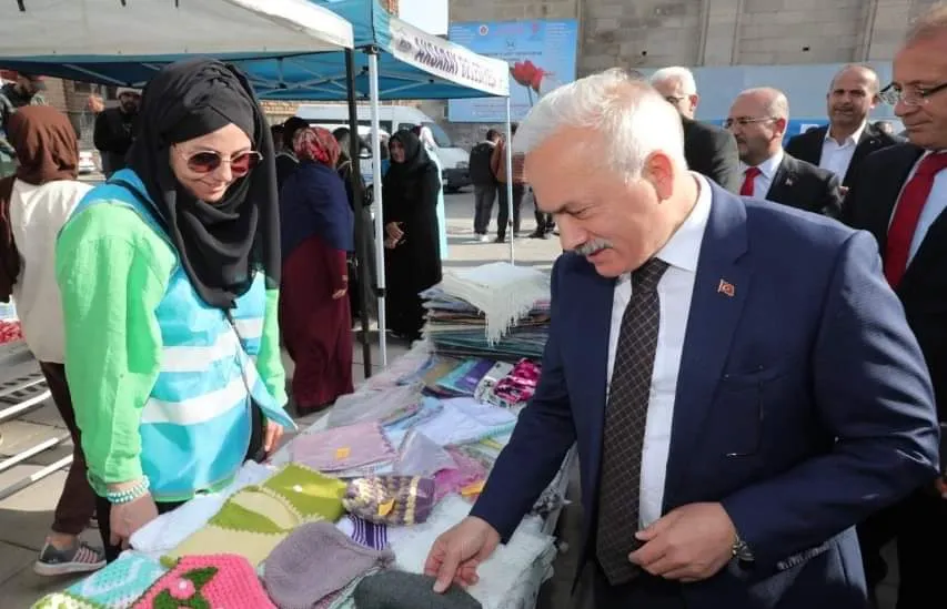 Aksaray’da “Filistin İçin Hayır Çarşısı” açıldı