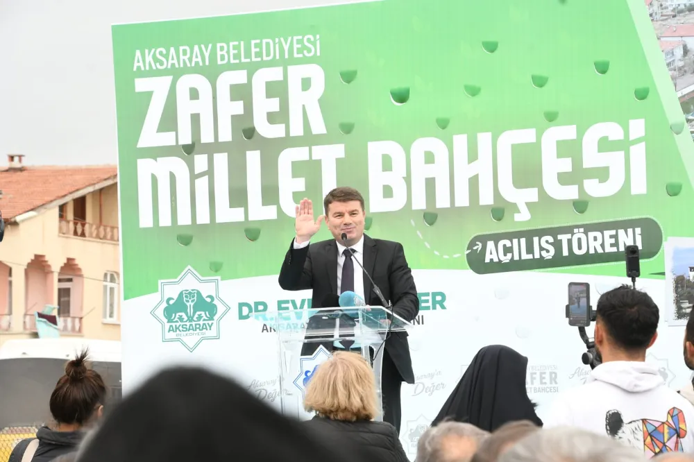 Zafer Millet Bahçesi düzenlenen törenle açıldı 
