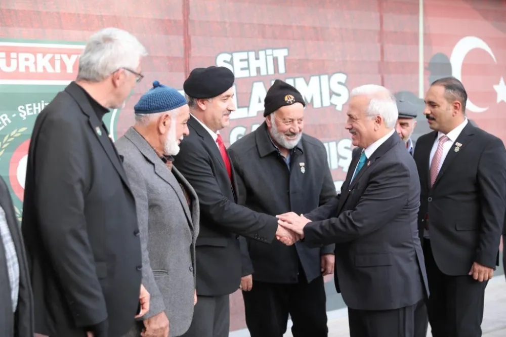 Aksaray Valisi Mehmet Ali Kumbuzoğlu, Şehit ve Gazi Derneklerini Ziyaret Etti