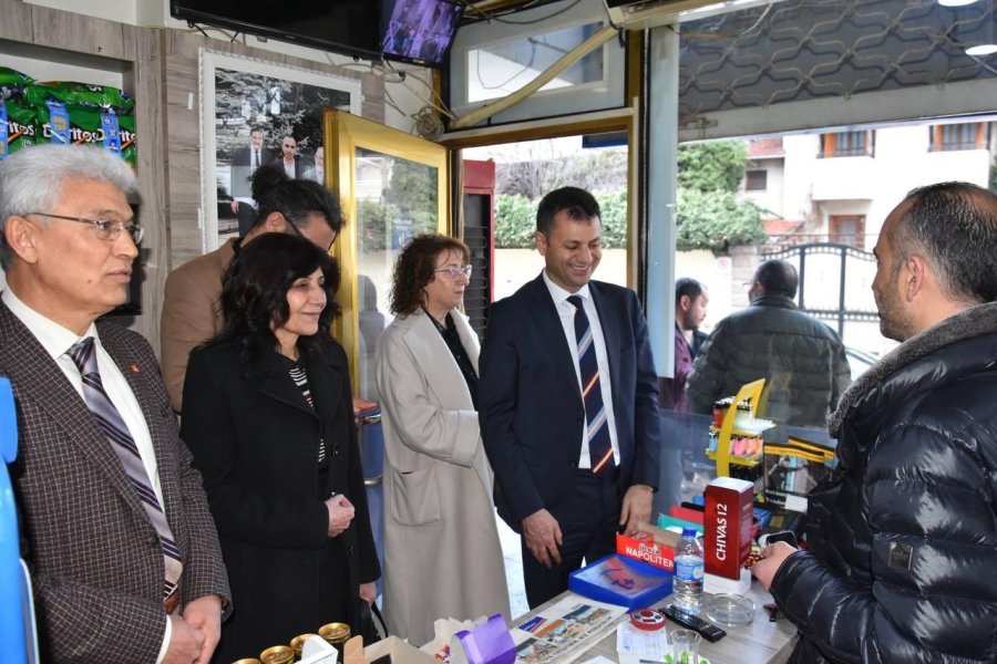 CHP heyeti tam kadro sahada 