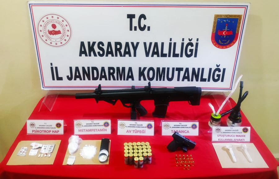 Aksaray jandarmadan uyuşturucu operasyonu: 6 gözaltı