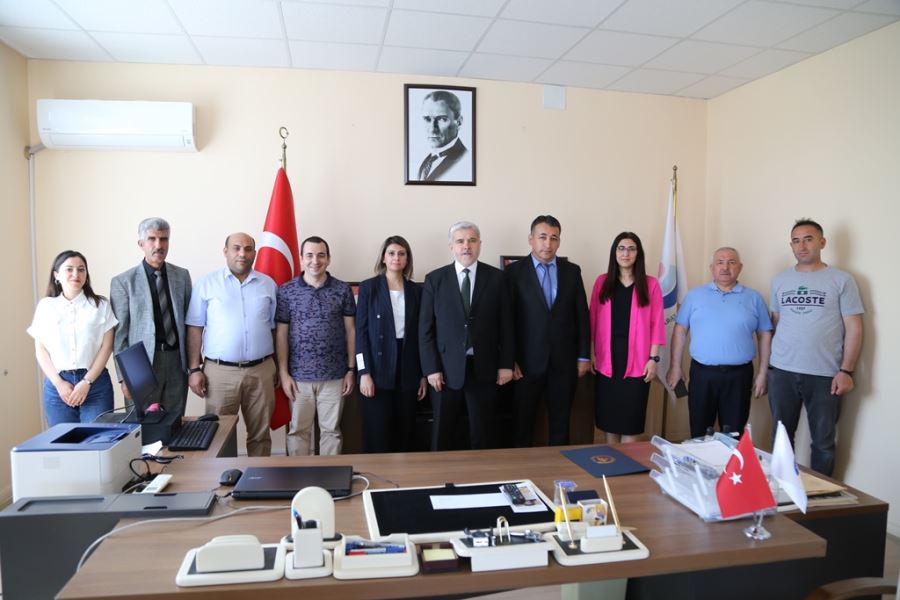 Rektör Şahin,dekanlar ve müdürlerle vedalaştı 