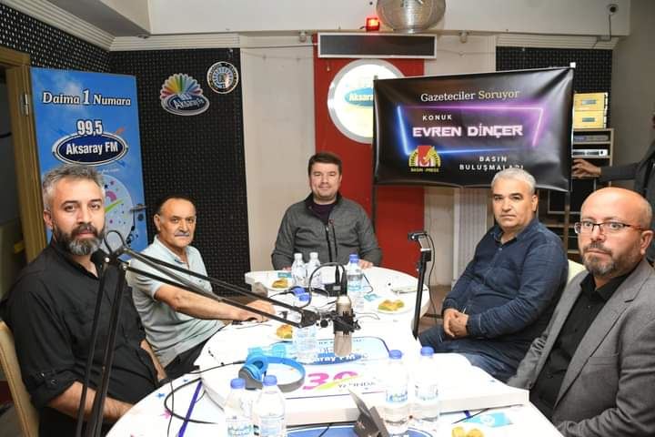 Basın Buluşmalarının Konuğu Belediye Başkanı Evren Dinçer Oldu
