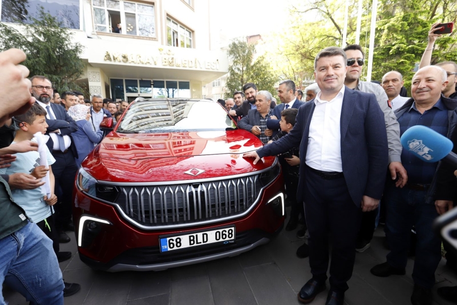 Türkiye’nin yerli ve milli otomobili TOGG Aksaray