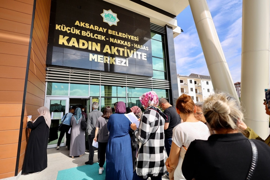 AKMEK ve Kadın Aktivite Merkezleri kurs kayıtlarına yoğun ilgi 
