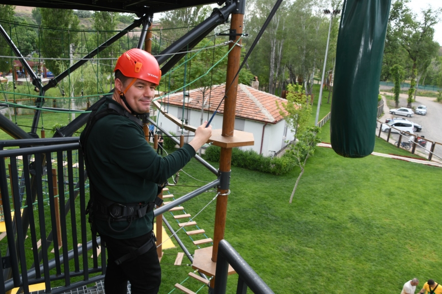 Eğlence,aksiyon,adrenalin bu parkta! Macera park açılıyor 