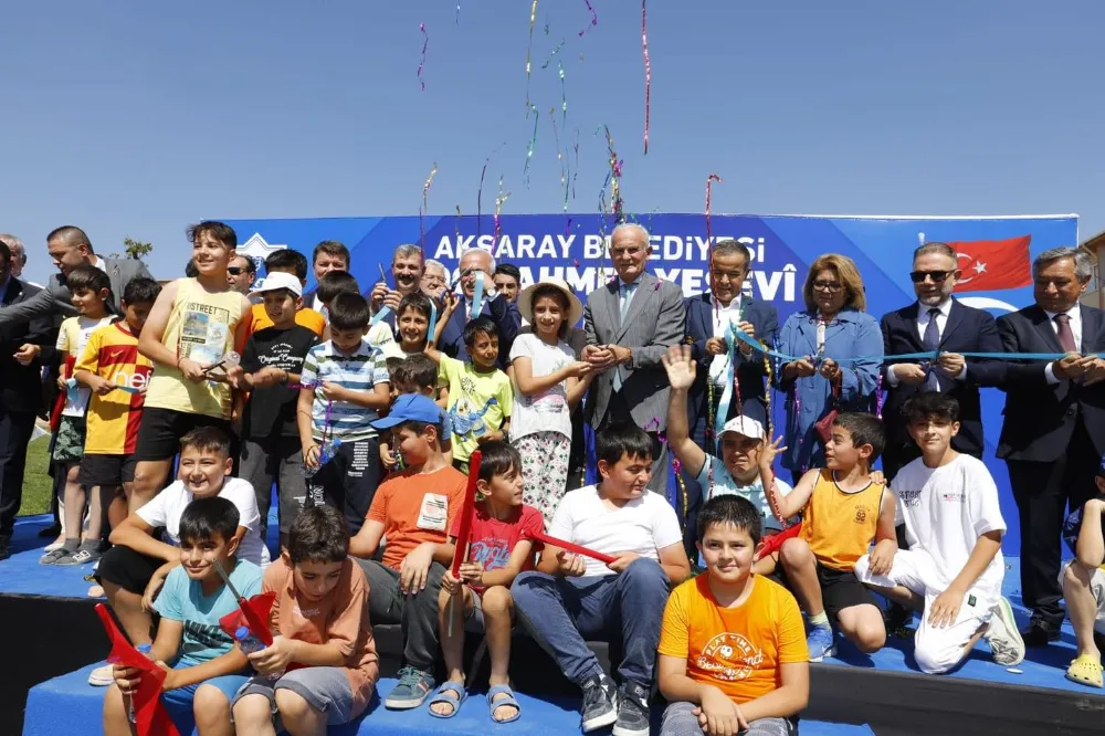 Hoca Ahmed Yesevi Kitap Konağı hizmete açıldı 