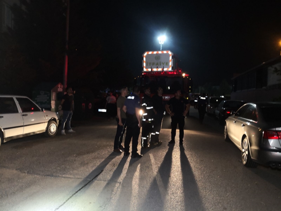 Balık restoranında korkutan baca yangını