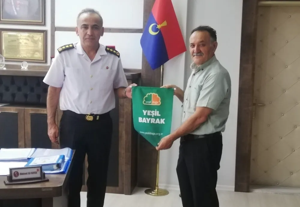 Yeşil Doğa Derneğinden Jandarmaya Yeşil Bayrak