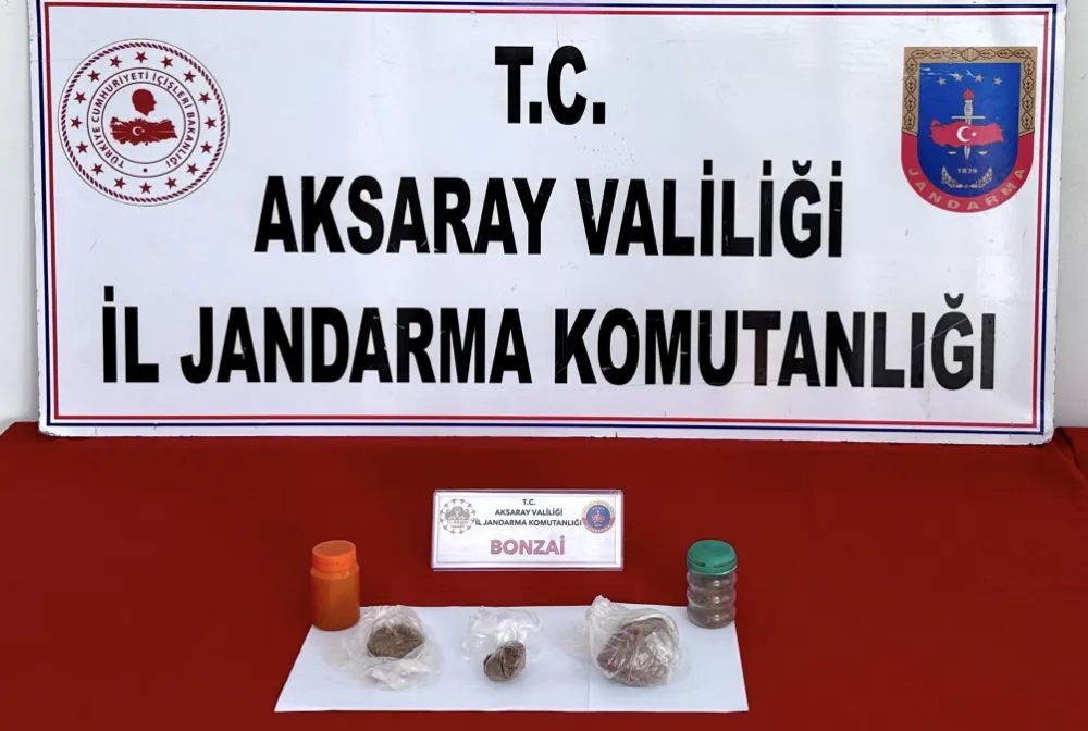 Aksaray jandarmadan uyuşturucu operasyonu: 1 tutuklama 