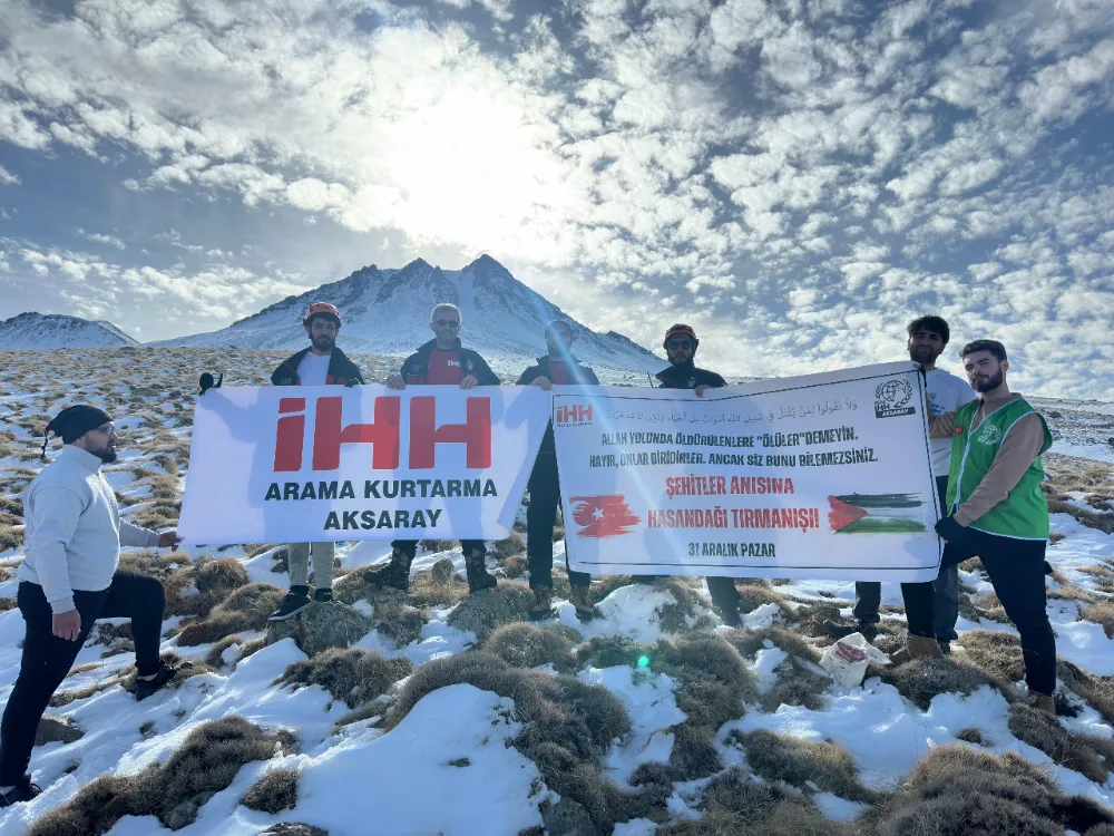 Şehitlerimizin Anısına Hasandağı Tırmanışı