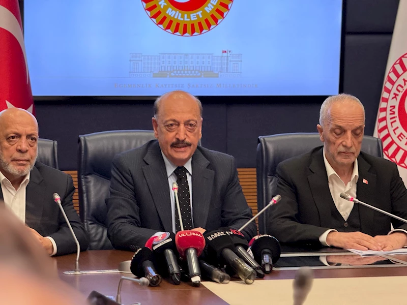 3 işçi konfederasyonundan TBMM