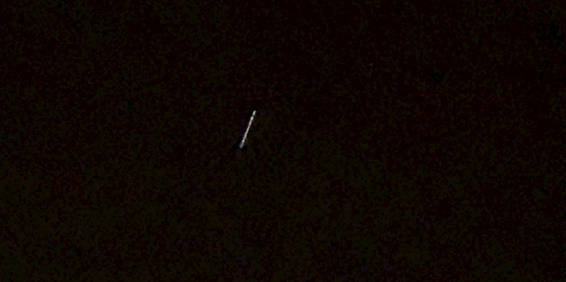 Bitlis semalarında Starlink uyduları görüntülendi