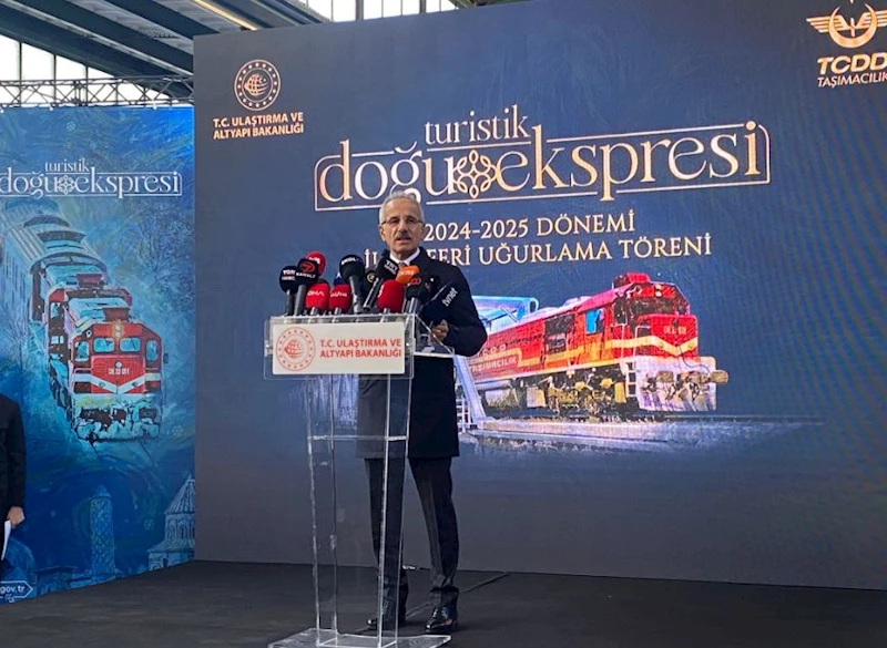 Turistik Doğu Ekspresi, sezonun ilk seferine uğurlandı