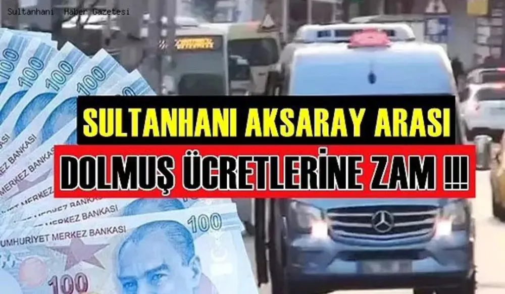 Sultanhanı ilçesinde ulaşıma yüzde 56 zam! Vatandaş zama tepkili 