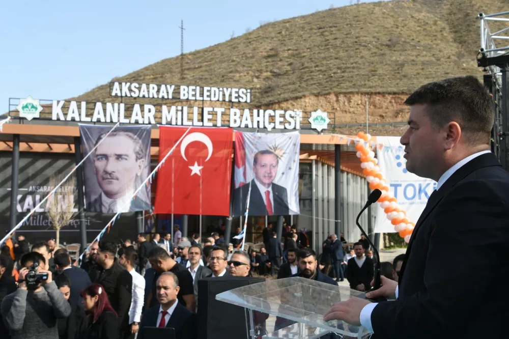 Şehre nefes aldıracak Kalanlar Millet Bahçesi Bakan Özhaseki