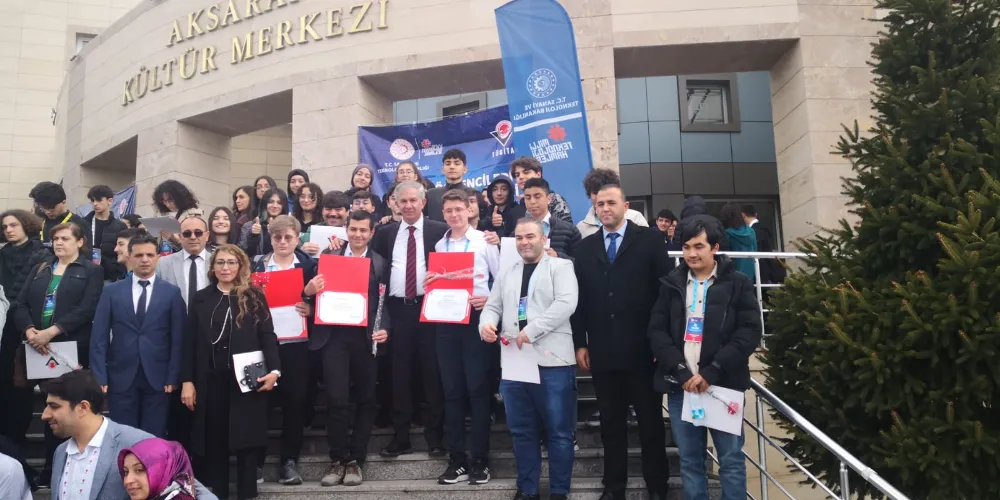 Aksaray Abdülhamid Han Fen Lisesinden büyük başar