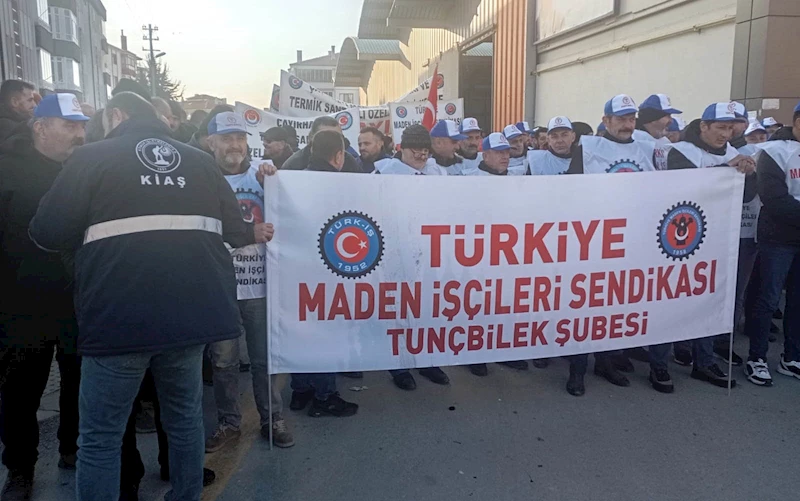 Çayırhan işçileri Ankara