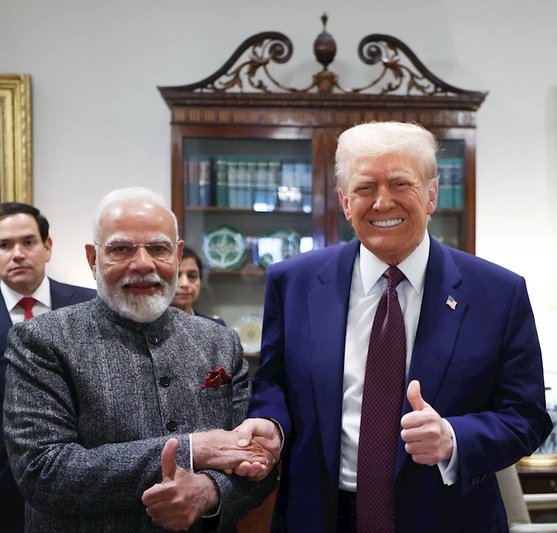 Trump, Hindistan Başbakanı Modi