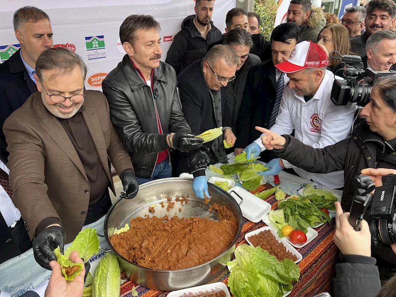 Bahçelievler’de ‘Doğu ve Güneydoğu Çiğ Köfte Festivali’ düzenlendi