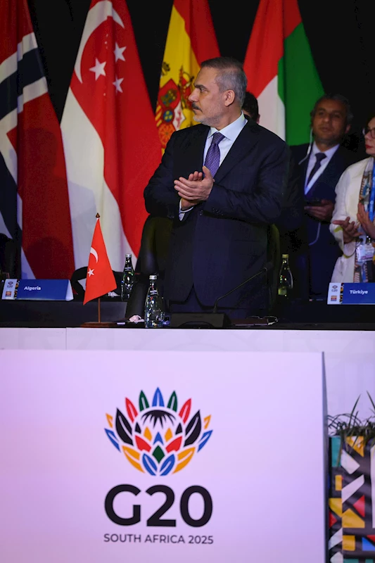 Dışişleri Bakanı Fidan, G20 Dışişleri Bakanları Toplantısı