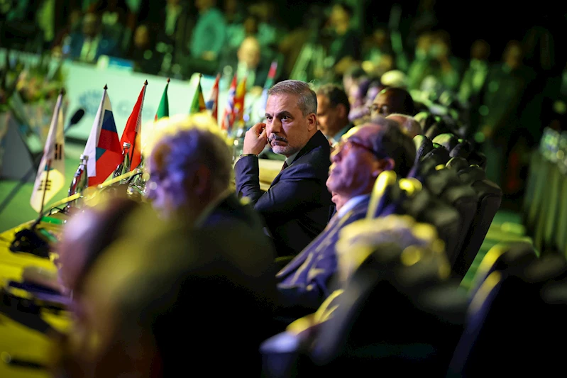 Bakan Fidan: Barış, ekonomik kalkınma ve refahla desteklenmedikçe kalıcı olamaz