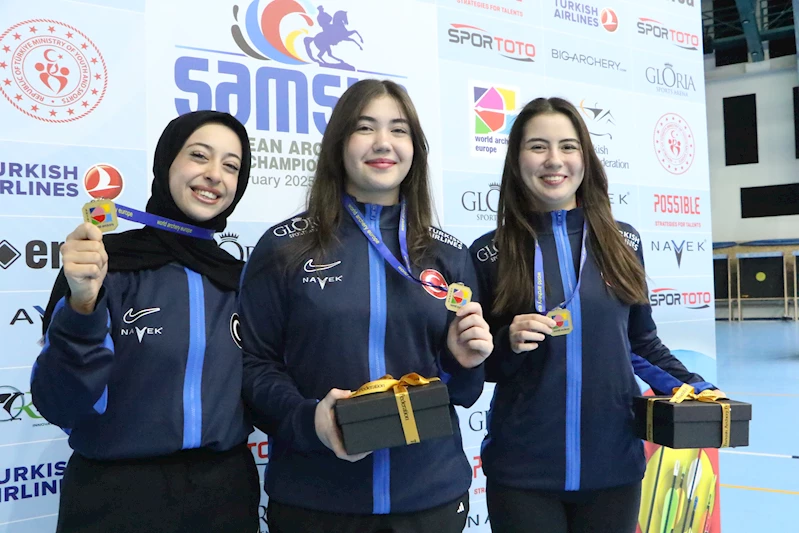Okçuluk Avrupa Şampiyonası’nda Türkiye 5 altın madalya kazandı