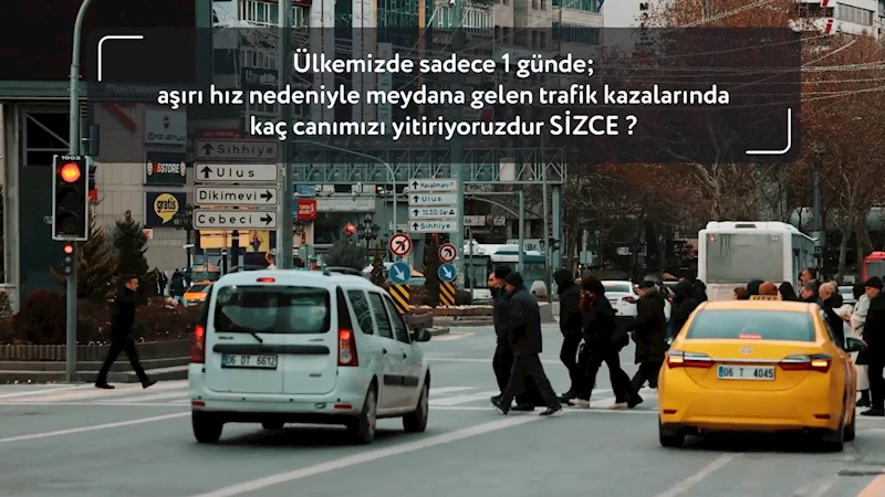 Bakan Yerlikaya: Hız ihlalleri ile ilgili 848 bin 766 cezai işlem yapıldı