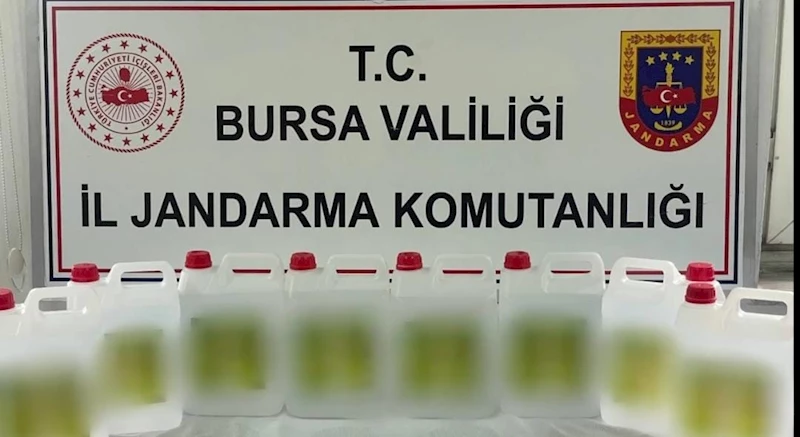 Bursa merkezli 4 ilde sahte içki operasyonu: 26 gözaltı