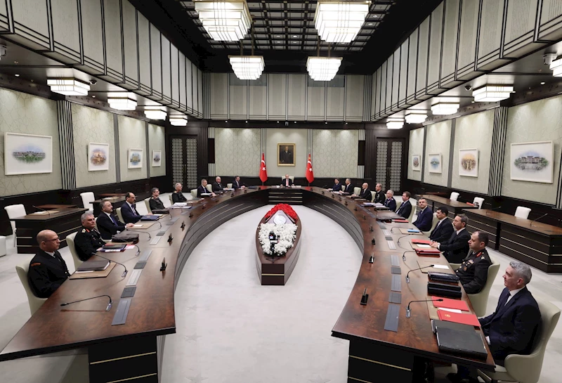 MGK: Terör örgütünün tasfiye sürecinin takibine devam edilecek