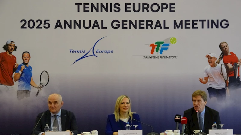 Tennis Europe Genel Kurulu Basın Toplantısı, Antalya’da gerçekleştirildi