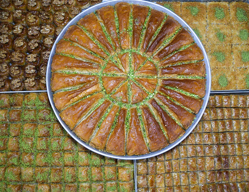 Bayram geleneği baklavada, 