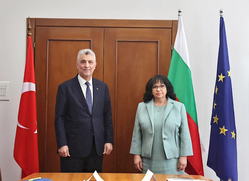 Bakan Bolat, Bulgaristan Maliye Bakanı Petkova ile bir araya geldi