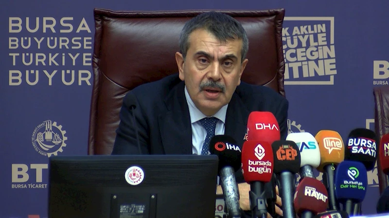 Bakan Tekin: Hiç kimse 