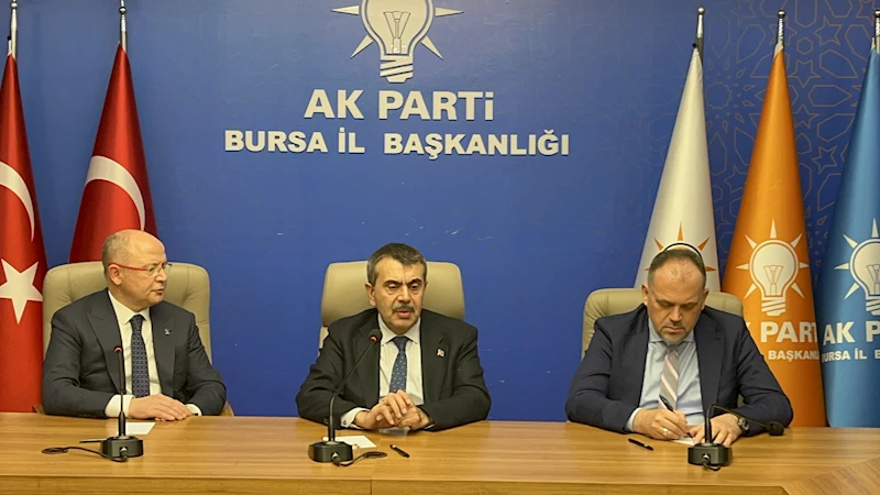 Bakan Tekin: Hiç kimse 