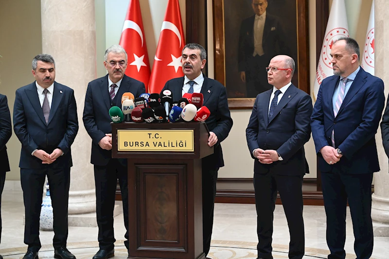 Bakan Tekin: Hiç kimse 