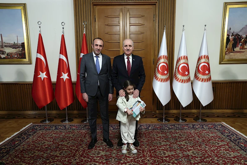 TBMM Başkanı Kurtulmuş, Meclis personeliyle bayramlaştı 