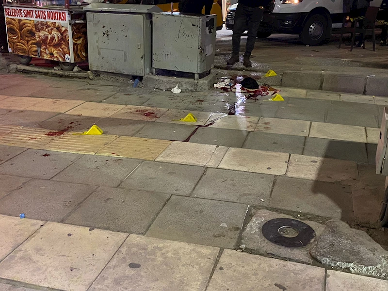 Elazığ’da silahlı saldırı; 1’i durakta bekleyen 2 yaralı